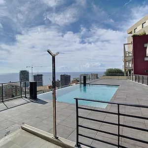 Great With A Sea View And Parking In 400 Meters From Monaco Appartement Beausoleil